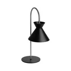 Osram - Stona lampa DECOR WAIST 1xE27/40W/230V crna