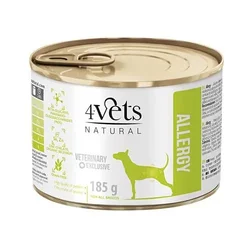 4Vets Natural Dog Veterinarska Dijeta Allergy 185g