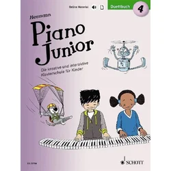 HEUMANN:PIANO JUNIOR DUETTCUH 4 + AUDIO ACCESS