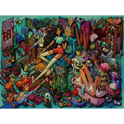 Heye Puzzle Housemates 1000 kosov