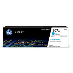 toner HP 207X (W2211X) modra, original