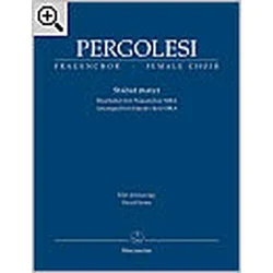 PERGOLESI:STABAT MATER VOCAL SCORE
