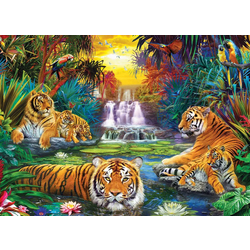 Eurographics - Puzzle Tigers Eden XL - 500 kosov