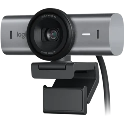 LOGITECH MX Brio 4K Ultra HD Webcam - GRAPHITE - 2.4GHZ - EMEA28-935 - B2C