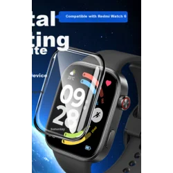 Smorss Zaštita stakla za pametni sat za Redmi Watch 6, 2 komada, Providna