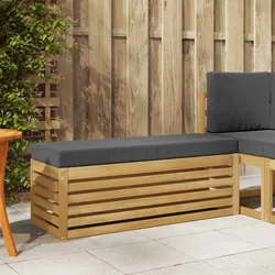 Set vanjskih sofa Bijela i antracit 115 x 43 x 45 cm