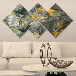 Wallity slika 4MDF1814223770, 60x115 cm, 4 dijela