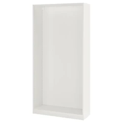 PAX Okvir garderobera, bela, 100x35x201 cm