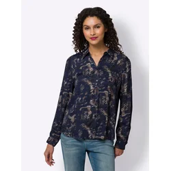 heine Bluza bež/marine/rjava