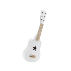 Kids Concept - Lesena kitara. white