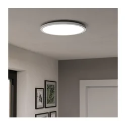 Eglo 901472 -LED RGBW plafonsko kupatilsko svetlo ROVITO 18,5W/230V prečnik 38,9 cm IP44 belo