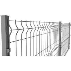 3D PVC Panelna ograda 2m antracit 4mm H=1.23m