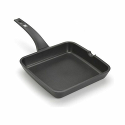 Square grill pan, aluminium, 28 × 28 cm, Efficient - BRA