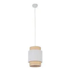 TK Lighting Viseča svetilka BOHO NOVA BELA 5652