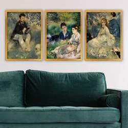 Wallity Set uramljenih slika 3AC_UN894914, 3 Dela