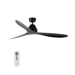 Lucci air 213041 - Plafonski ventilator WHITEHAVEN crne boje + daljinski upravljač