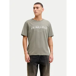 Jack & Jones Majica Evin 12290173 Siva Regular Fit