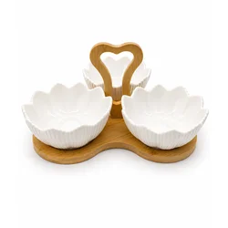 AMC Home Set činija Fashion Products, 3 komada, Beli