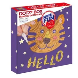 shumee DIAMOND DOTZ DOTZ BOX HELLO TIGER 8330