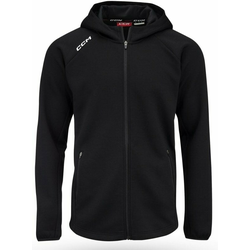 CCM Locker Room Full Zip Hoodie Black L