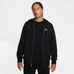 Nike M NK CLUB FT FZ HOODIE, muška jakna, crna FN3884