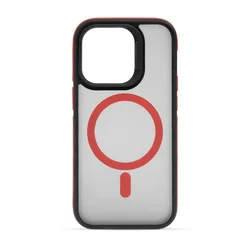 Maska za telefon MAGSAFE COLOR EDGE za Iphone 14 Pro, Crvena