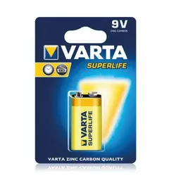 Varta cink-karbon baterija 9V VAR-6F22/1BL