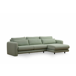 ATELIER DEL SOFA Lily Corner Right Green