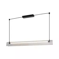 Nordlux - LED prigušiva viseća lampa na kablu ALIANI LED/20W/230V 3000K crna/prozirna