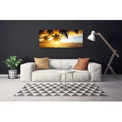tulup.si Slika na platnu Palm beach sea landscape 120x60 cm