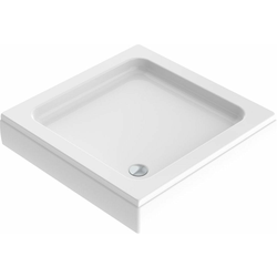 Armal TUŠ KAD ZA PRHANJE LEON 80x80 kvadratna, z oblogo, brez sifona