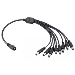 DC Cerberus konektor DC(M) 12V razdelnik 1-8