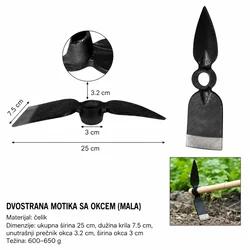 KMT Baštenska motika sa šiljkom
