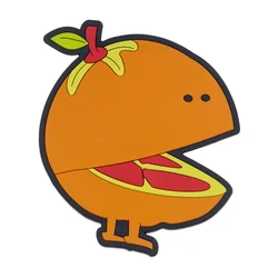 Kuhinjska podloga - 10x10 cm - Oranžna
