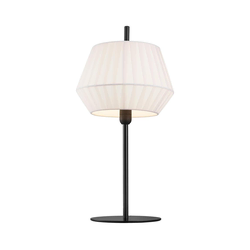 Nordlux - Stona lampa DICTE 1xE14/40W/230V bela/crna