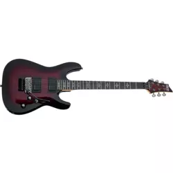 Schecter Demon-6 FR Crimson Red Burst (CRB) SKU #3247