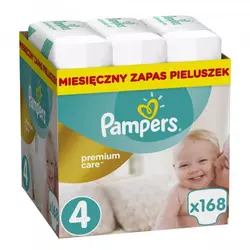 Pampers pelene Premium Care 4, maxi pakiranje (168 komada)