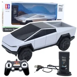 slomart DOUBLE E RC terenec Pickup Truck, srebrn, z LED lučmi
