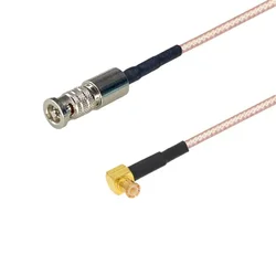 SDI kabel mini BNC vtič/MCX vtič RA 75ohm 4m