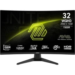 32 inča MAG 321CQF E18 WQHD 2560x1440 Rapid VA 180 Hz zakrivljeni gaming monitor