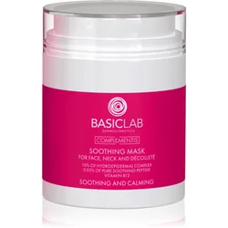 BasicLab Dermocosmetics Complementis pomirjajoča maska za pordelo in razdraženo kožo 50 ml