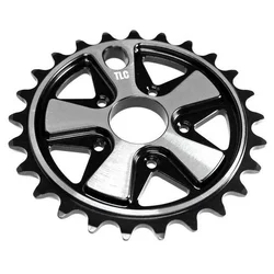 TLC Vintage 5-Spoke Freestyle BMX Sprocket Black