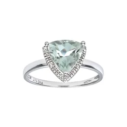 DIAMANT LETERNEL Prstan srebrna