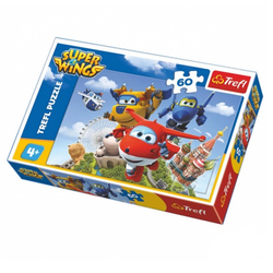 Super wings slagalica, 60 delova, 12-173079