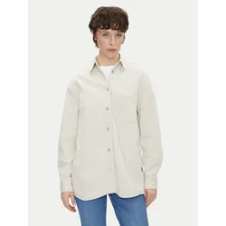 Pepe Jeans Jeans srajca PL304963 Écru Oversize