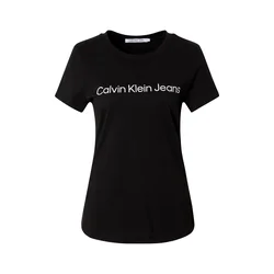 Calvin Klein Jeans Majica črna/bela