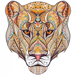 Drvene puzzle - Leopard / S KP21927