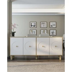 HANAH HOME Komoda Deren KX180 Bohem Sapphire Oak White