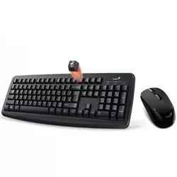 GENIUS Smart KM-8100 Wireless USB YU crna tastatura + miš