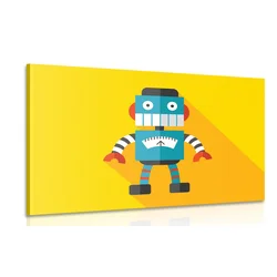 Slika veseli robotek - 40x30